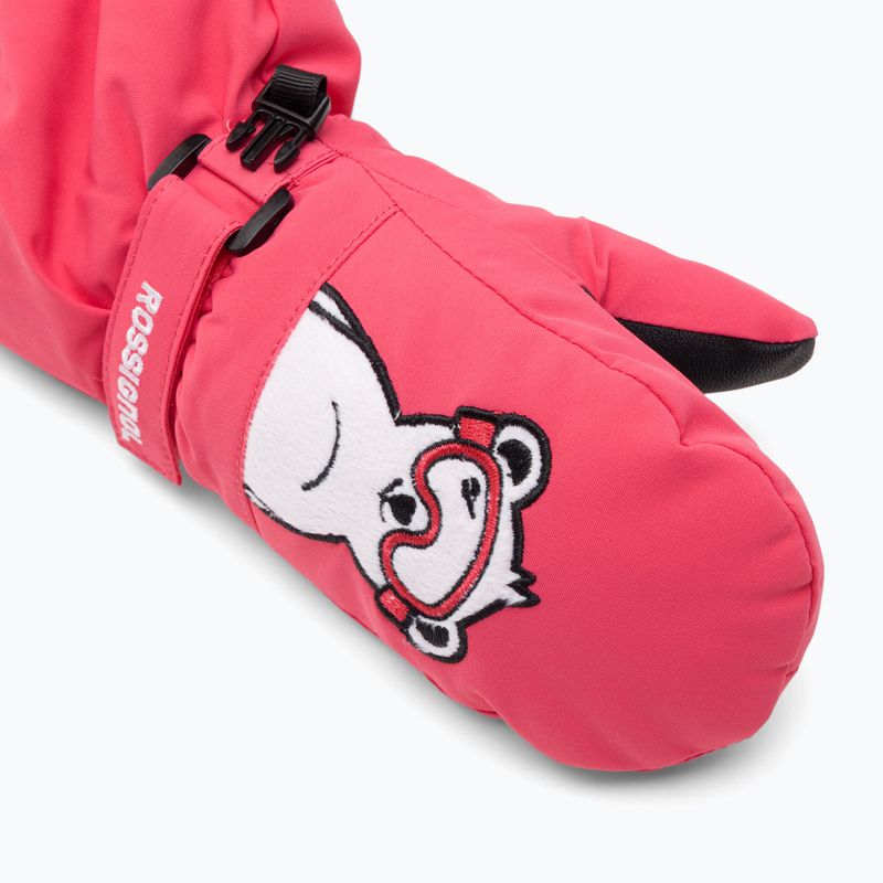 Vaikiškos žieminės pirštinės Rossignol Baby Impr M tea rose 5