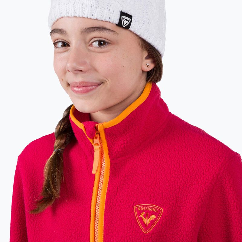 Vaikiškas džemperis Rossignol Jr Alltrack Fleece tea rose 4