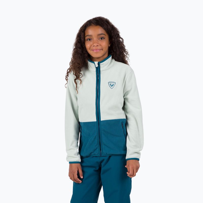 Vaikiškas fliso džemperis Rossignol Jr Strawpile Fleece Fz steam