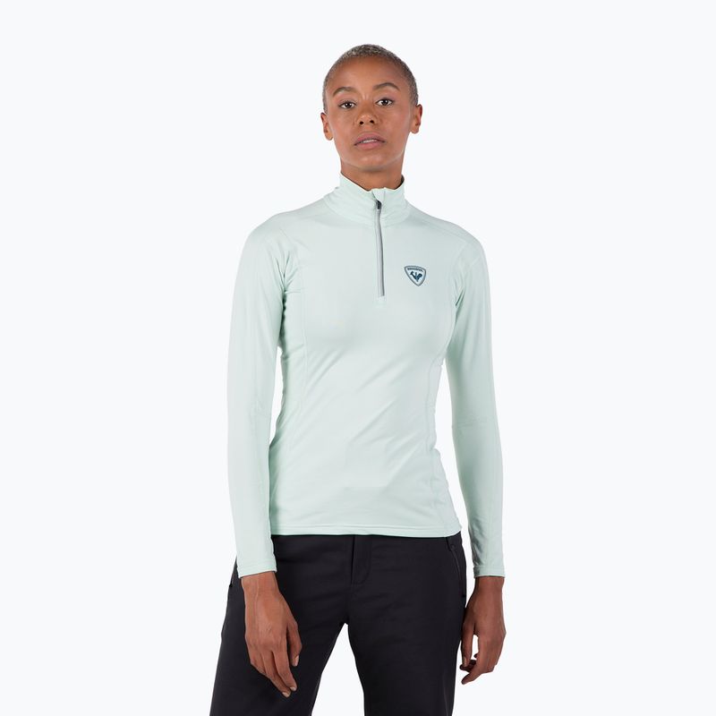 Moteriši termo marškinėliai ilgomis rankovėmis Rossignol Classique 1/2 Zip steam