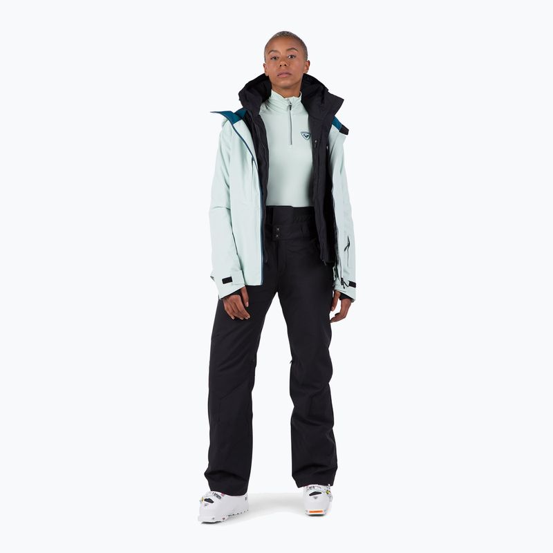 Moteriški termoaktyvūs marškinėliai Rossignol Classique 1/2 Zip steam 2