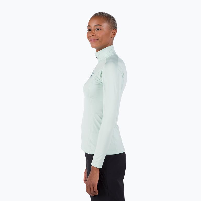 Moteriški termoaktyvūs marškinėliai Rossignol Classique 1/2 Zip steam 4