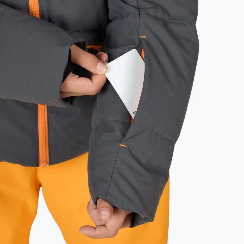 Vaikiška slidinėjimo striukė Rossignol Boy Siz onyx grey 9