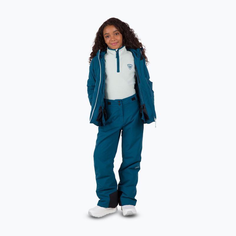 Vaikiškos slidinėjimo kelnės Rossignol Girl Ski deep lake 2