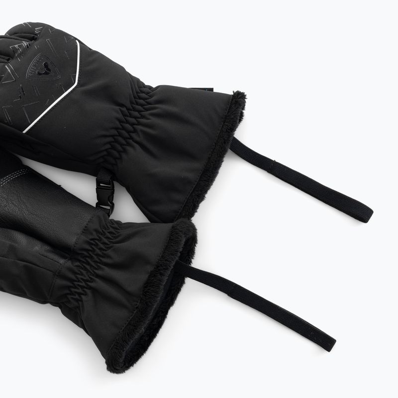 Moteriškos slidinėjimo pirštinės Rossignol Temptation Impr G black 5