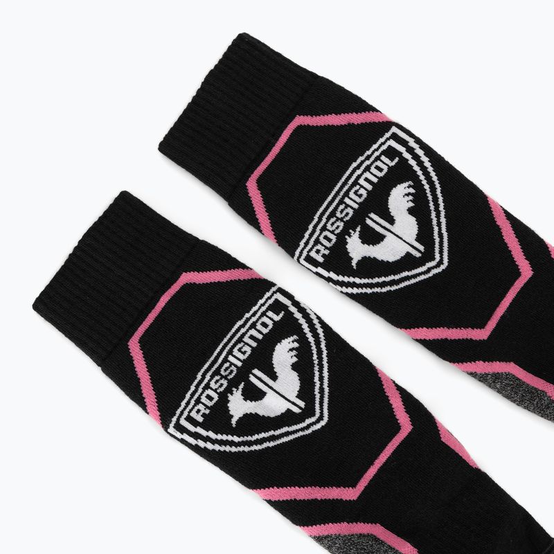 Moteriškos slidinėjimo kojinės Rossignol Pure Comfort tea rose 4