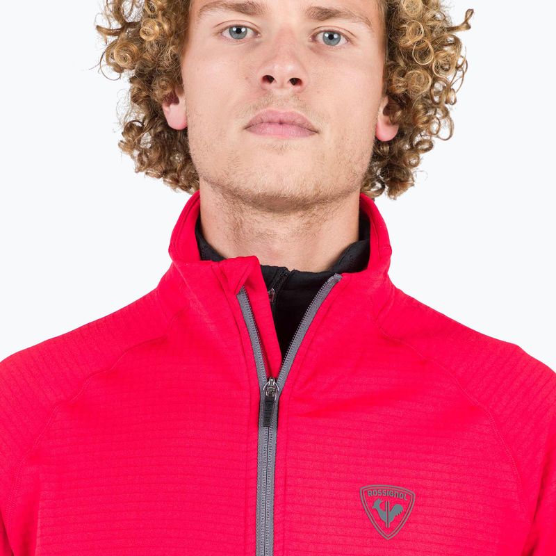 Vyriškas džemperis Rossignol Blackside Fleece Fz sports red 4