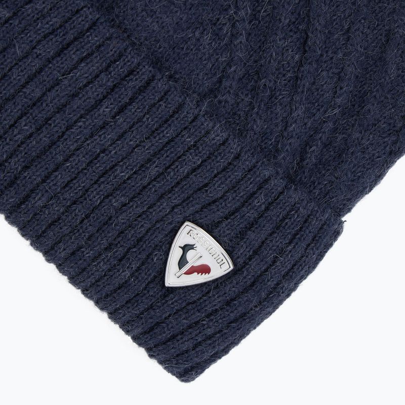 Moteriška žieminė kepurė Rossignol Sara dark navy 3