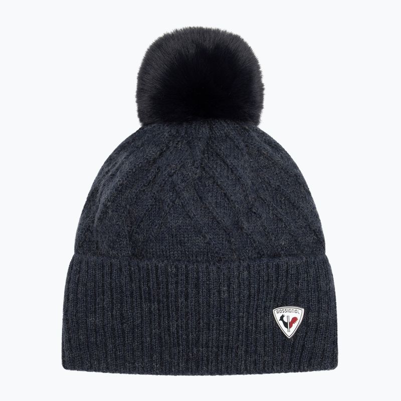 Moteriška žieminė kepurė Rossignol Sara dark navy 5