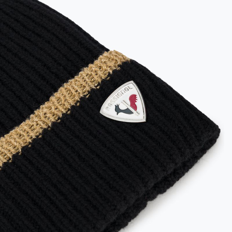 Moteriška žieminė kepurė Rossignol Luiza black 3