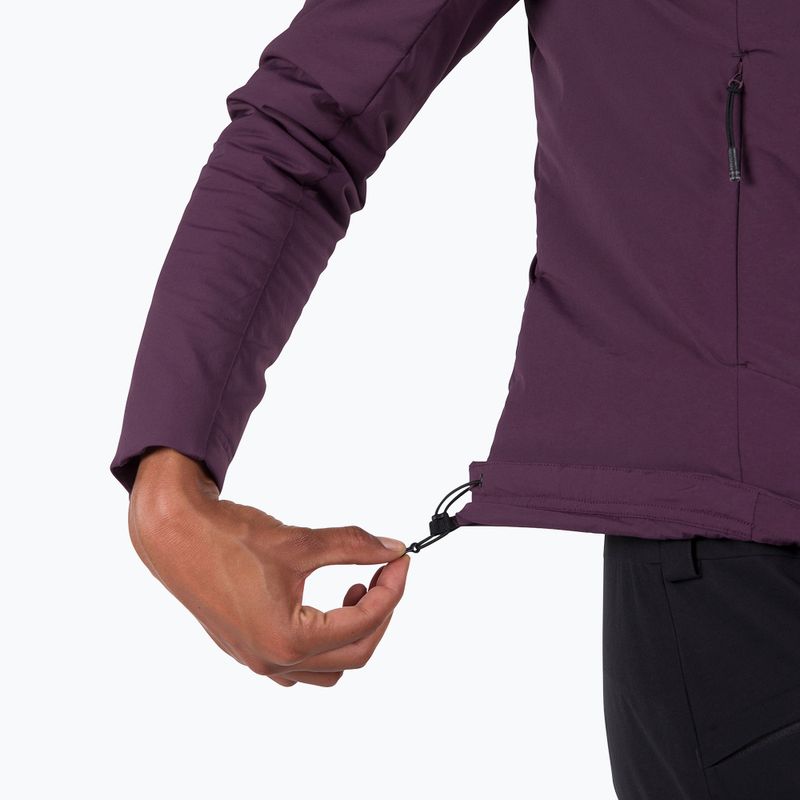 Moteriška pašiltinta striukė Rossignol Opside Hoodie mulberry 8
