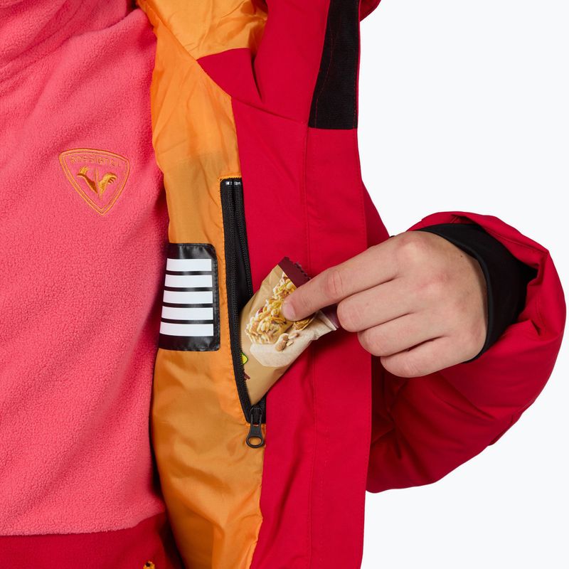 Vaikiška slidinėjimo striukė Rossignol Girl Staci ruby red 10