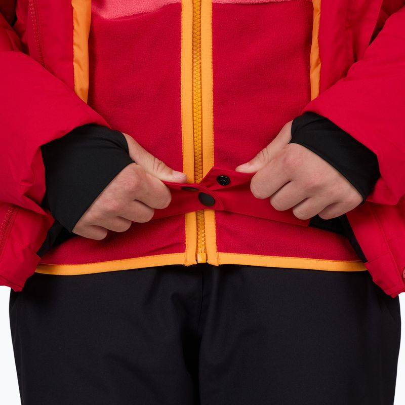 Vaikiška slidinėjimo striukė Rossignol Girl Staci ruby red 11