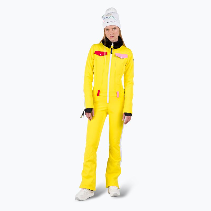 Moteriškas slidinėjimo kombinezonas Rossignol Sublim Insulated Overall true yellow