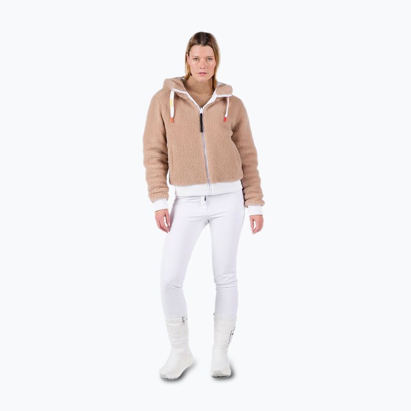 Moteriška slidinėjimo striukė Rossignol Yety Fleecy Bomber white 4