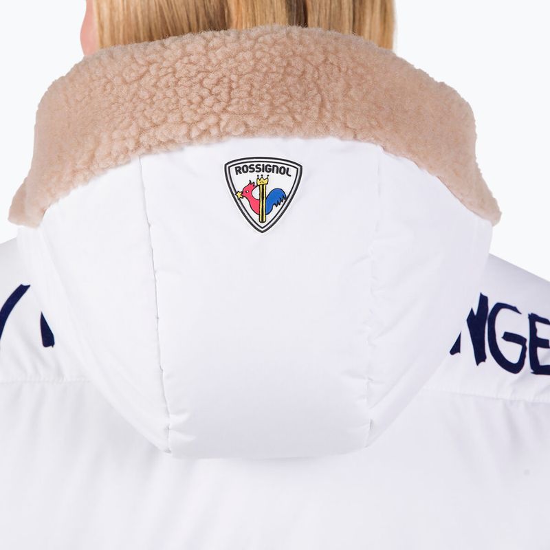 Moteriška slidinėjimo striukė Rossignol Yety Fleecy Bomber white 9