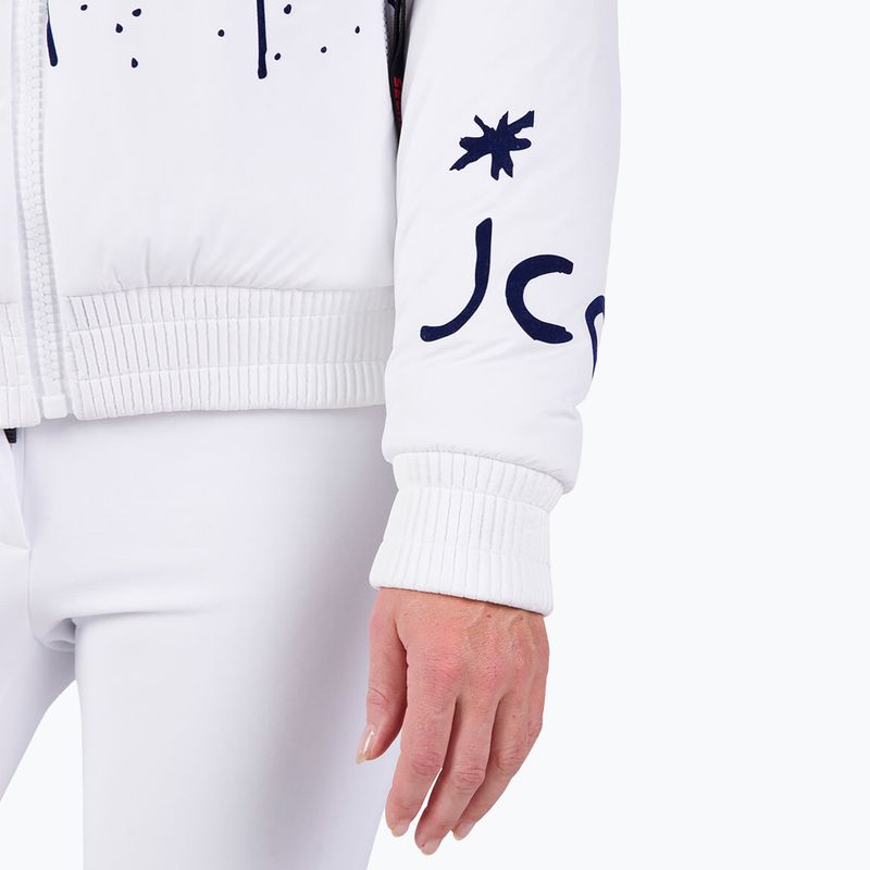 Moteriška slidinėjimo striukė Rossignol Yety Fleecy Bomber white 13