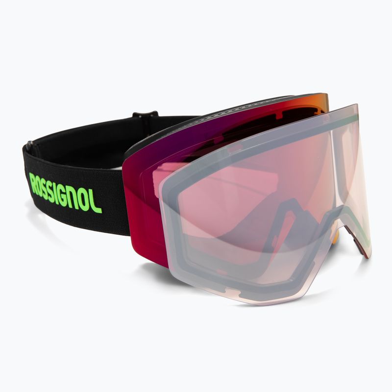 Slidinėjimo akiniai Rossignol Otava Hero black/persimmon/pink