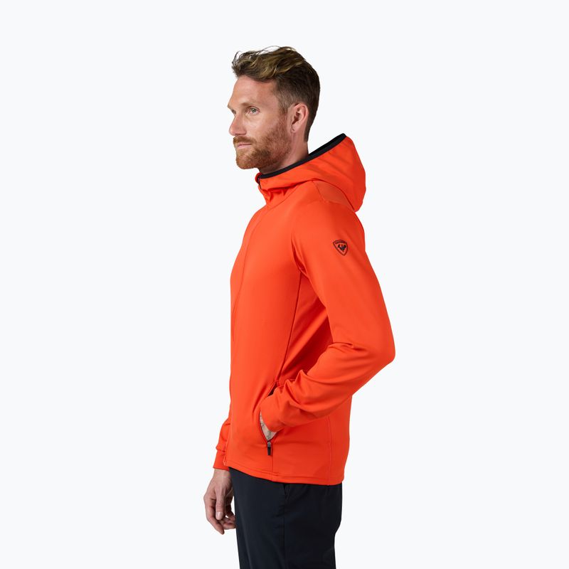Vyriškas flisinis džemperis Rossignol Mid Layer Stretch Hoodie golden gate 4