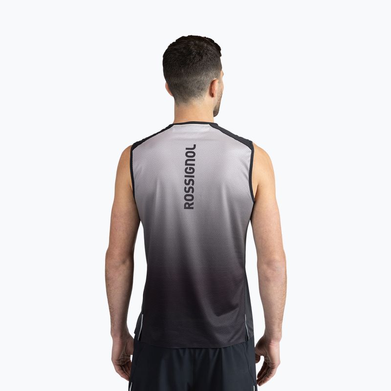 Vyriškas bėgimo tank topas Rossignol Sapa Tank black 3