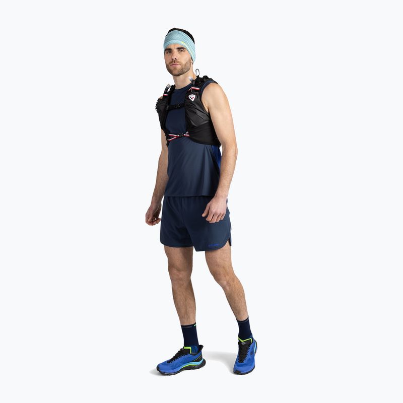 Vyriškas bėgimo tank topas Rossignol Sapa Tank dark navy 2