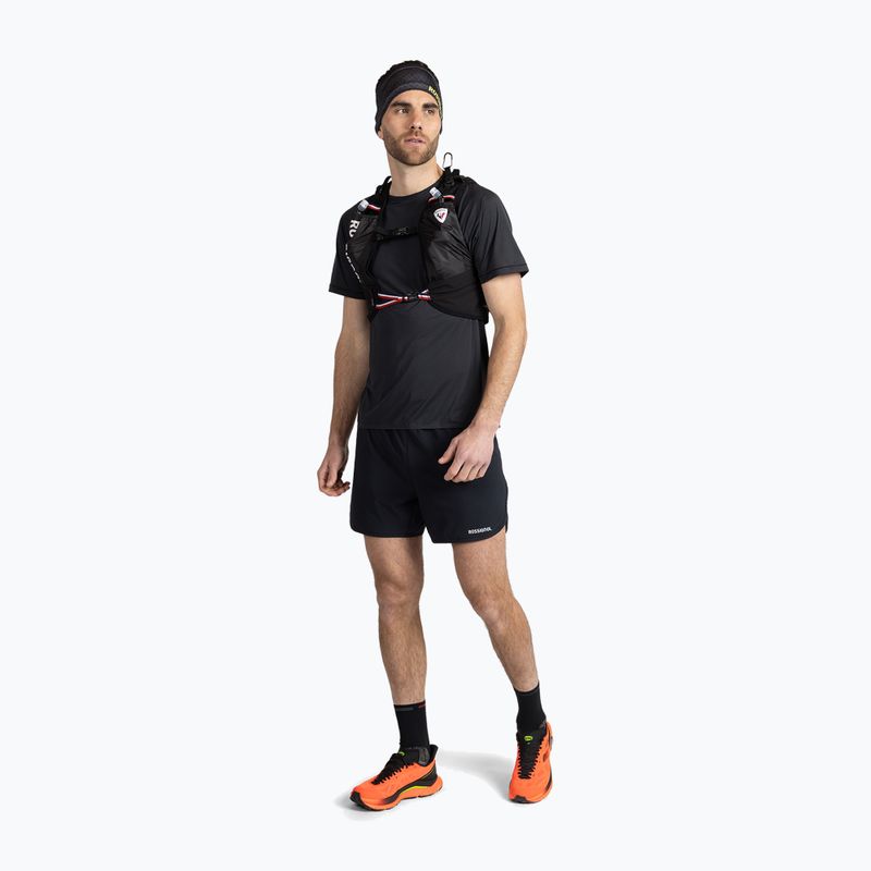 Vyriški bėgimo marškinėliai Rossignol Sapa Tee black 2