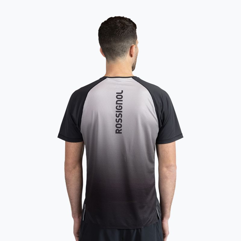 Vyriški bėgimo marškinėliai Rossignol Sapa Tee black 3