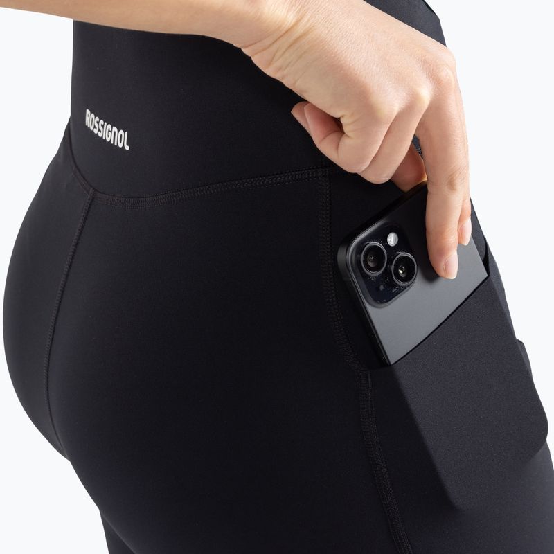 Moteriški bėgimo šortai Rossignol Sapa Tight black 4
