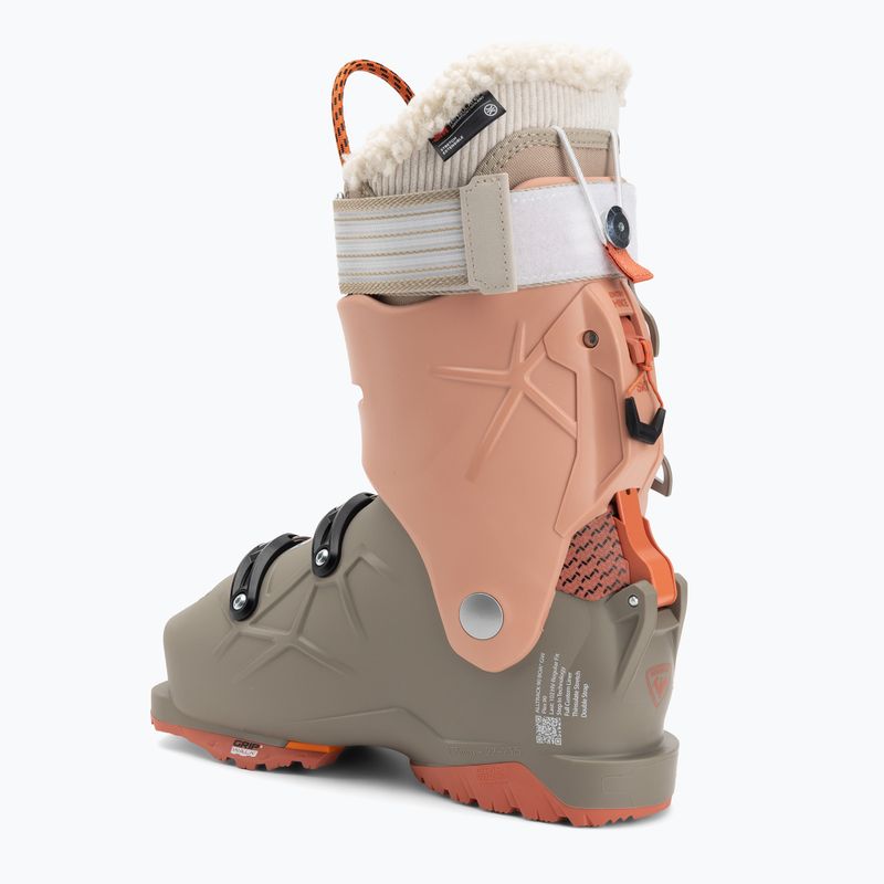 Moteriški slidinėjimo batai Rossignol Alltrack 90 BOA GW W khaki/peach 2