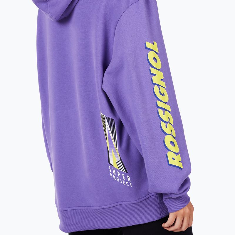 Džemperis Rossignol Super Hoodie super violet 7
