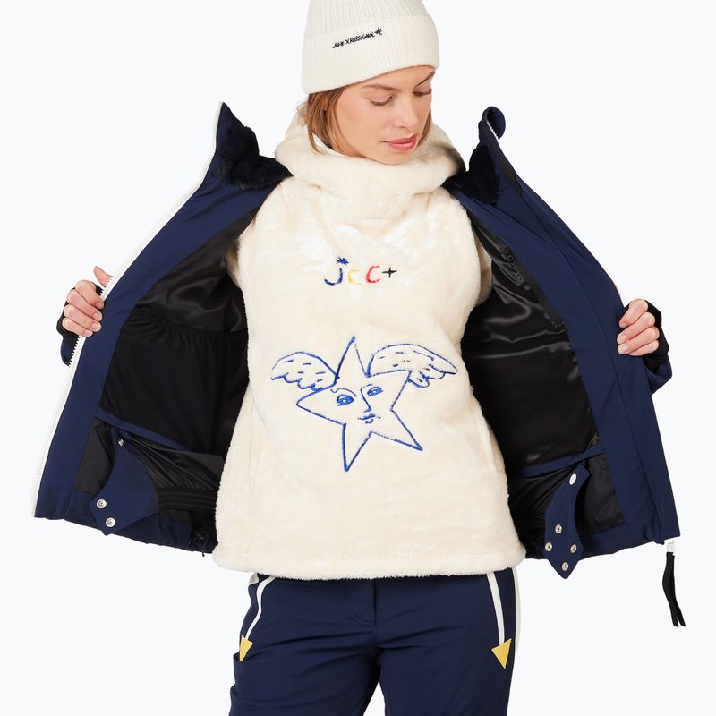 Moteriška slidinėjimo striukė Rossignol JCC Valdiz Down cosmic blue 9