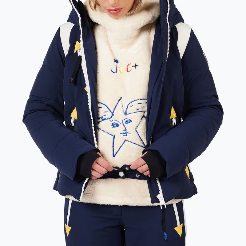 Moteriška slidinėjimo striukė Rossignol JCC Valdiz Down cosmic blue 10