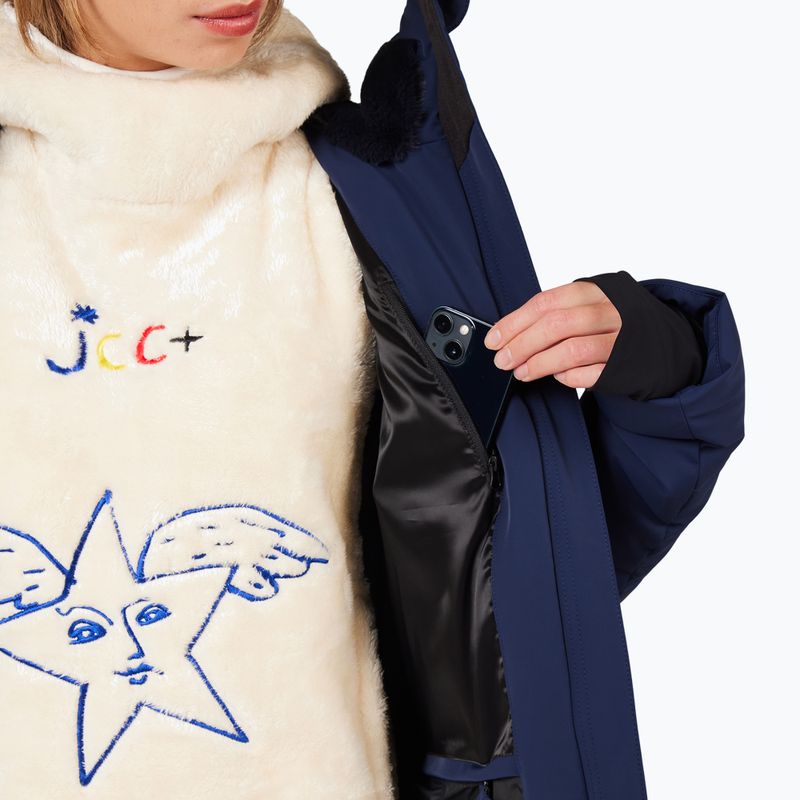 Moteriška slidinėjimo striukė Rossignol JCC Valdiz Down cosmic blue 12