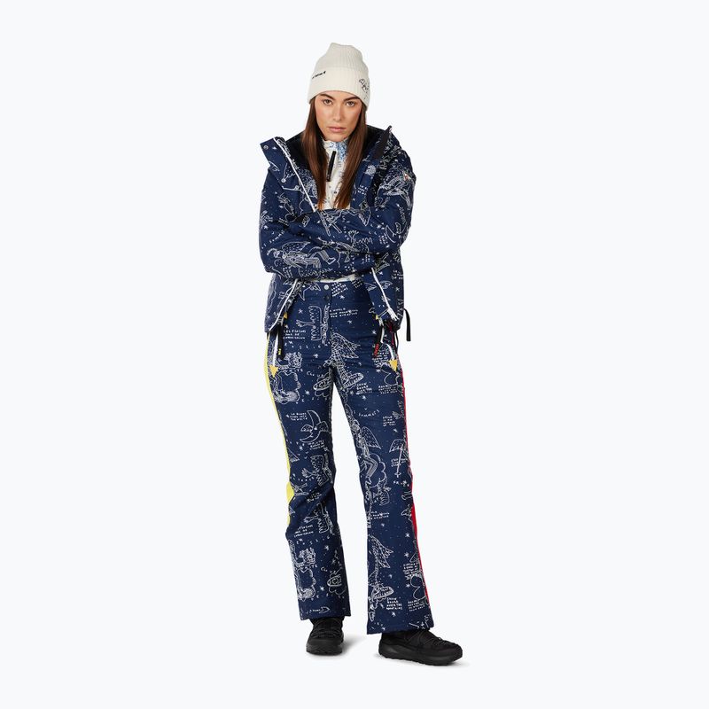 Moteriškos slidinėjimo kelnės Rossignol JCC Sublim snow angel cosmic print 2