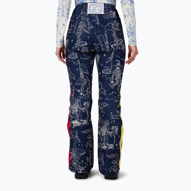 Moteriškos slidinėjimo kelnės Rossignol JCC Sublim snow angel cosmic print 3