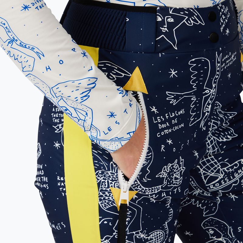 Moteriškos slidinėjimo kelnės Rossignol JCC Sublim snow angel cosmic print 5