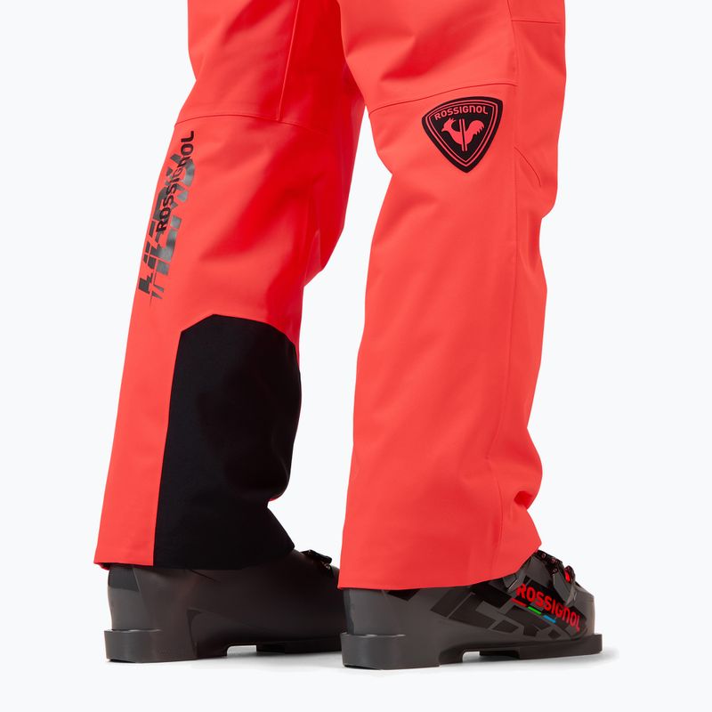 Vyriškos slidinėjimo kelnės Rossignol Hero Insulated neon red 8