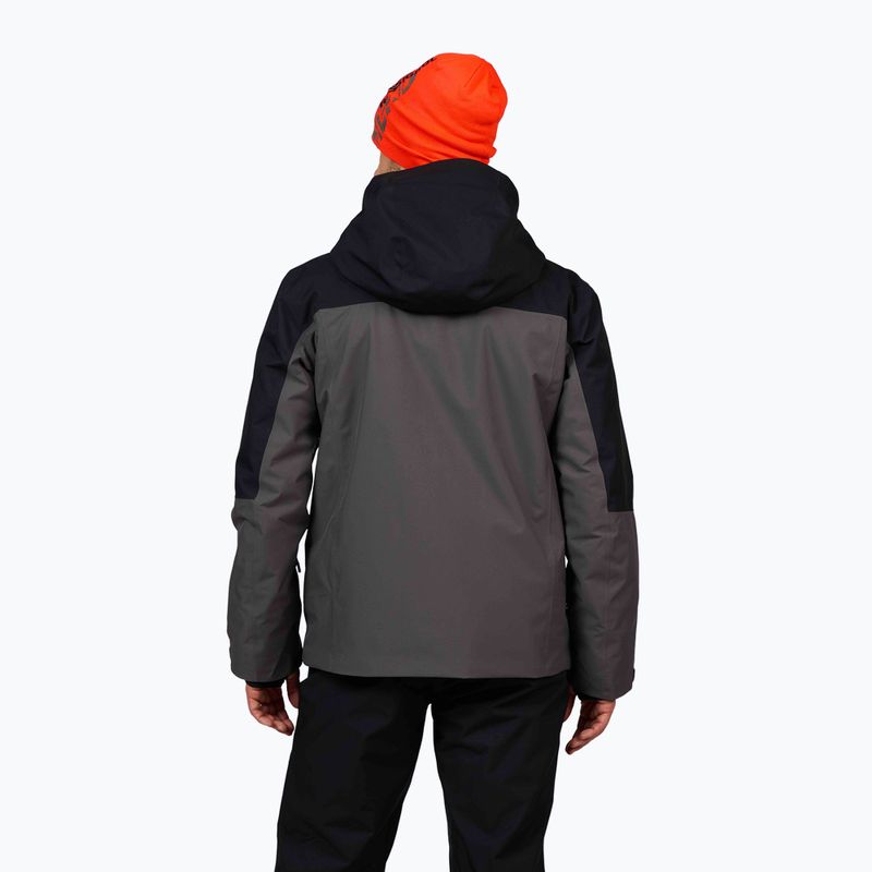 Vyriška slidinėjimo striukė Rossignol Hero Velika Insulated onyx grey 3