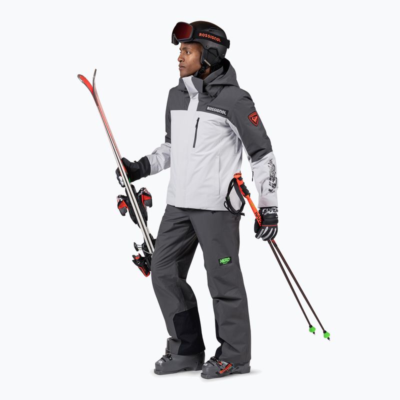Vyriška slidinėjimo striukė Rossignol Hero Velika Insulated soft grey 2