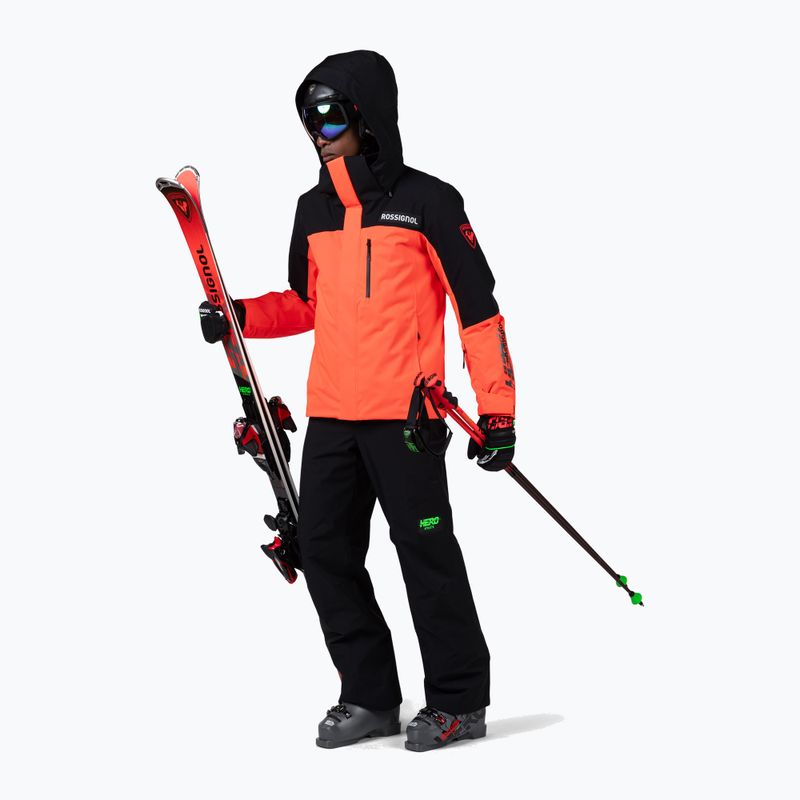Vyriška slidinėjimo striukė Rossignol Hero Velika Insulated neon grey 2
