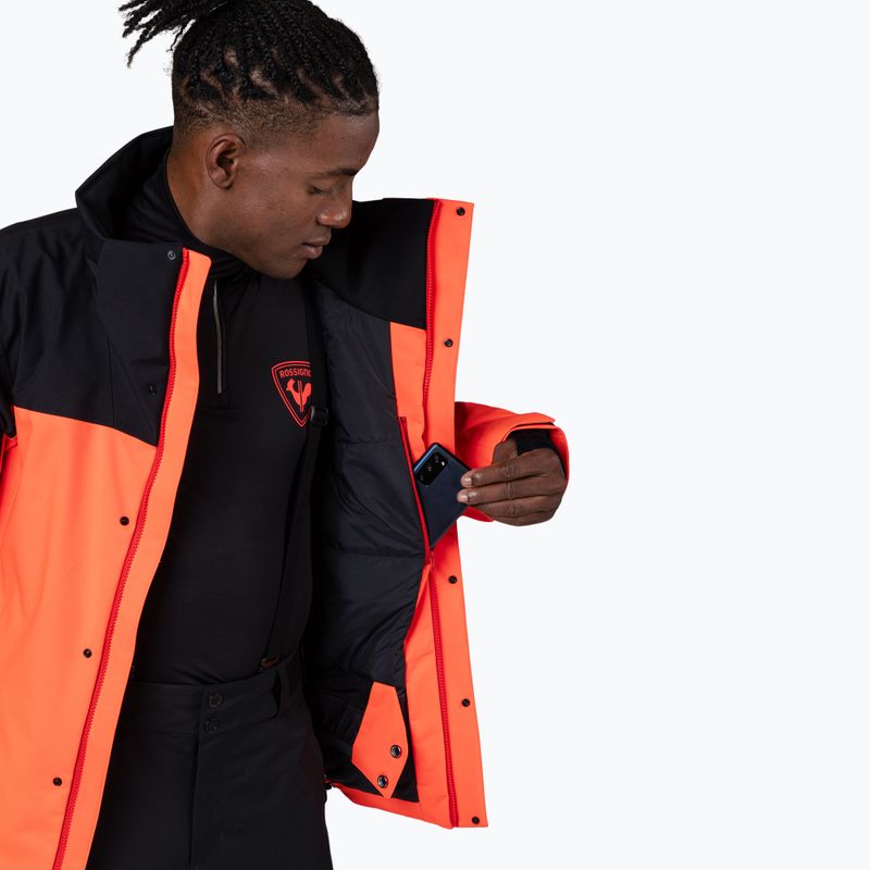 Vyriška slidinėjimo striukė Rossignol Hero Velika Insulated neon grey 12