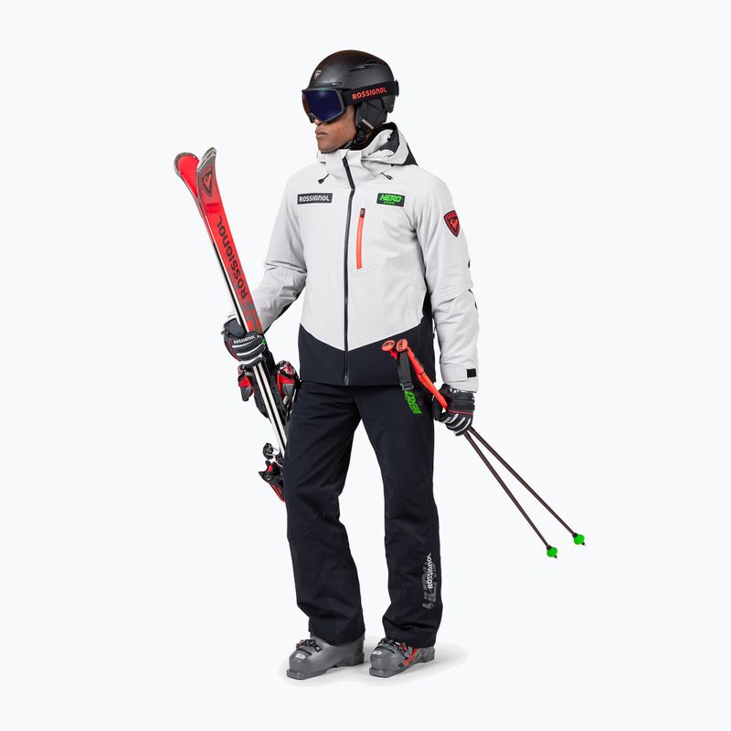 Vyriška slidinėjimo striukė Rossignol Hero Blakside Insulated soft grey 2