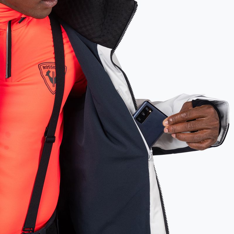 Vyriška slidinėjimo striukė Rossignol Hero Blakside Insulated soft grey 14