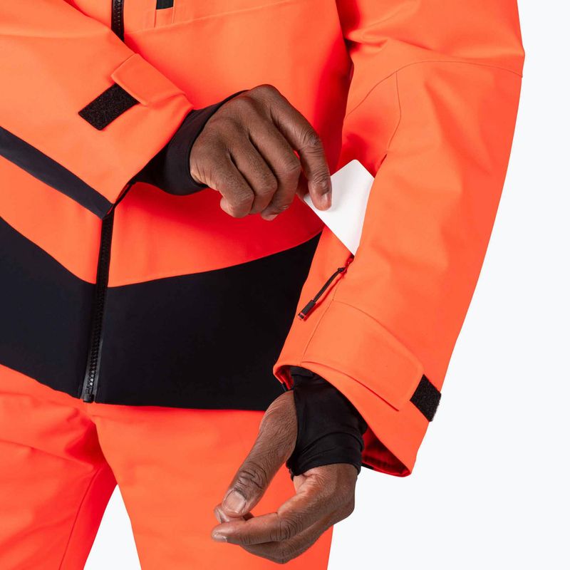 Vyriška slidinėjimo striukė Rossignol Hero Blakside Insulated neon red 9