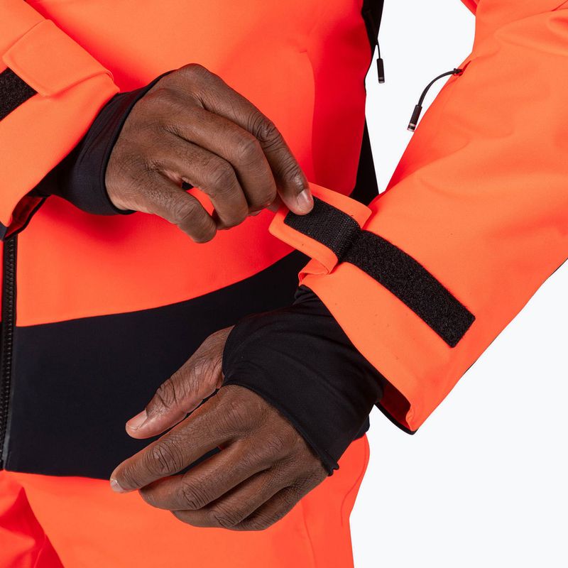 Vyriška slidinėjimo striukė Rossignol Hero Blakside Insulated neon red 10