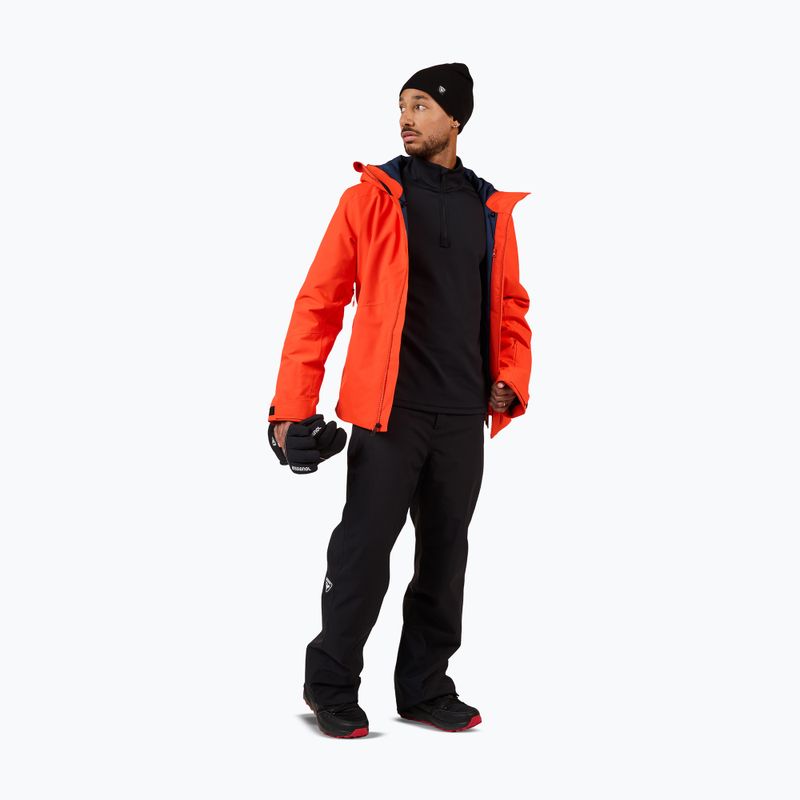 Vyriškas slidinėjimo džemperis Rossignol Mid Layer Stertch Half Zip black 2