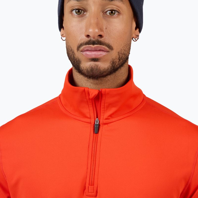 Vyriškas slidinėjimo džemperis Rossignol Mid Layer Stertch Half Zip golden gate 5