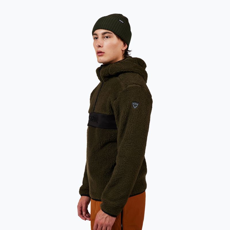 Vyriškas džemperis Rossignol Alltrack Anorak Fleece olive shadow 4
