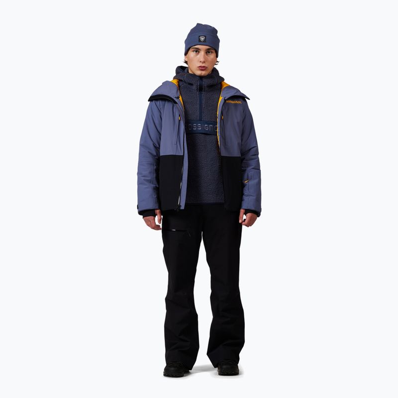 Vyriškas džemperis Rossignol Alltrack Anorak Fleece true night blue 2