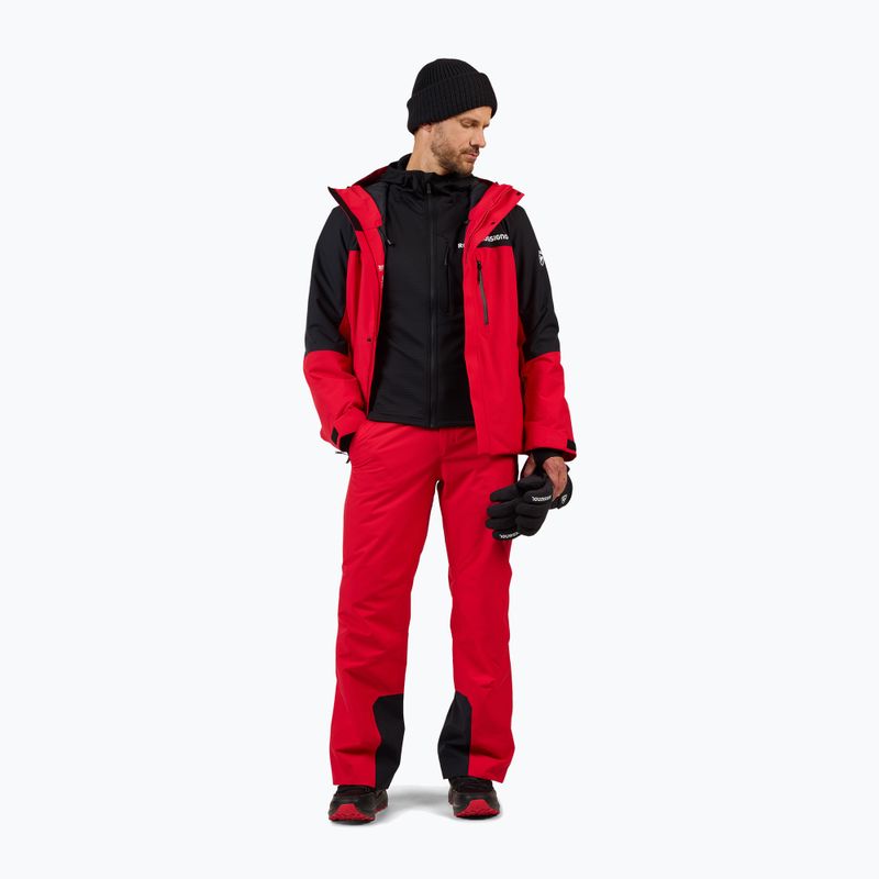 Vyriškos slidinėjimo kelnės Rossignol Insulated Ski sports red 2